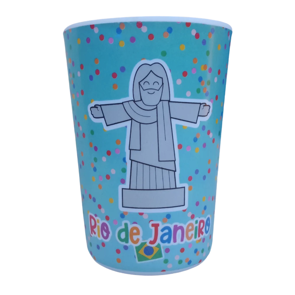 RJ - MELAMINA KIT INFANTIL - CONFETE - COLORIDO - Imagem 3